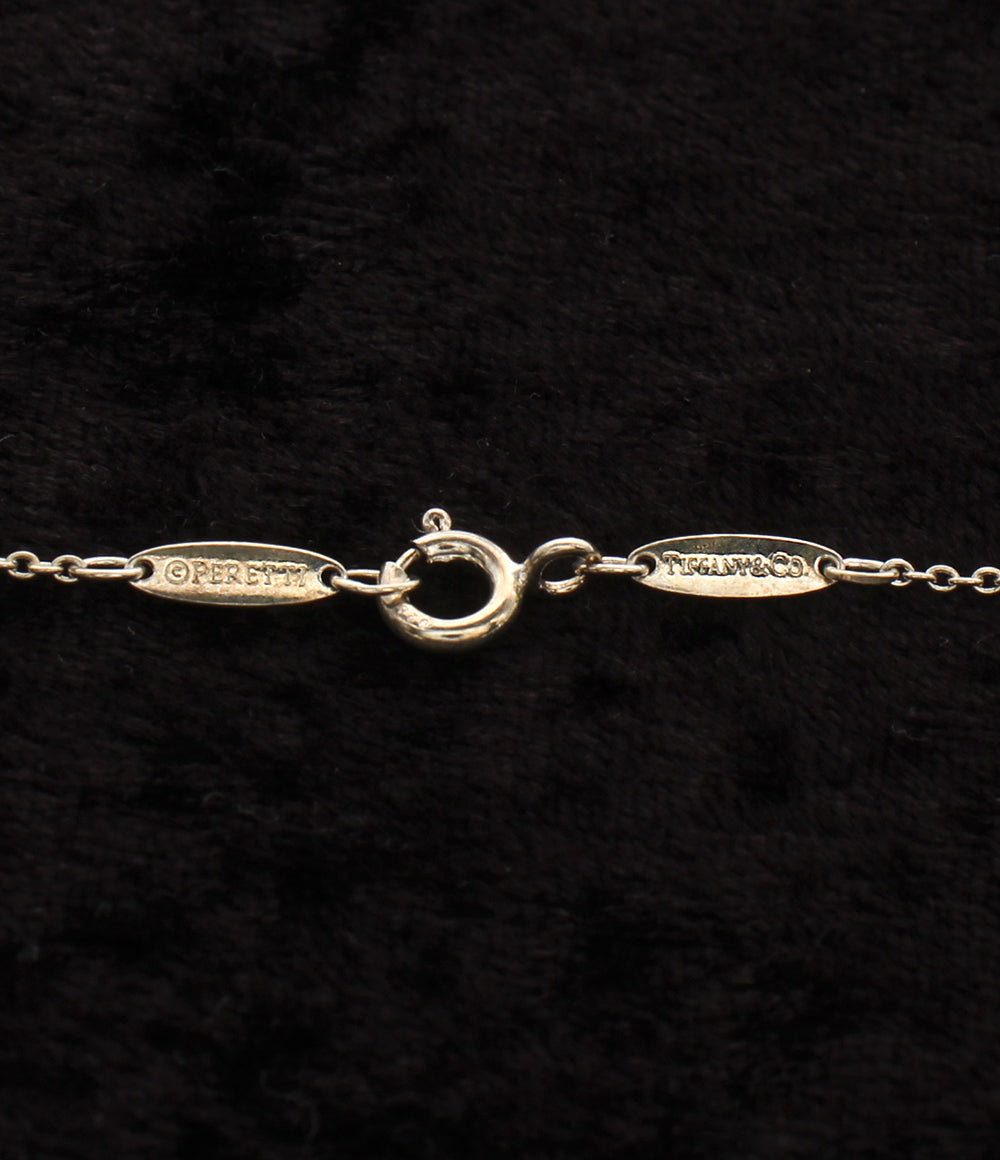 Tiffany & Co. ネックレス SV925 Alphabet Letter Pendant M エルサ･ペレッティ レディース ティファニー