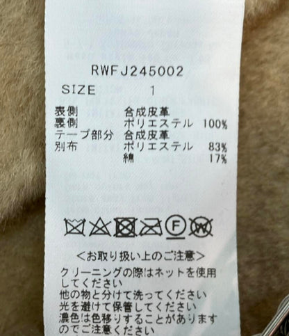 furfur フライトジャケット ボンバージャケット RWFJ245002 レディース SIZE 1 (S) ファーファー