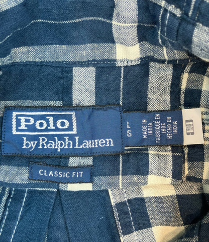 美品 POLO RALPH LAUREN 長袖シャツ メンズ SIZE LG (L) ポロ・ラルフローレン