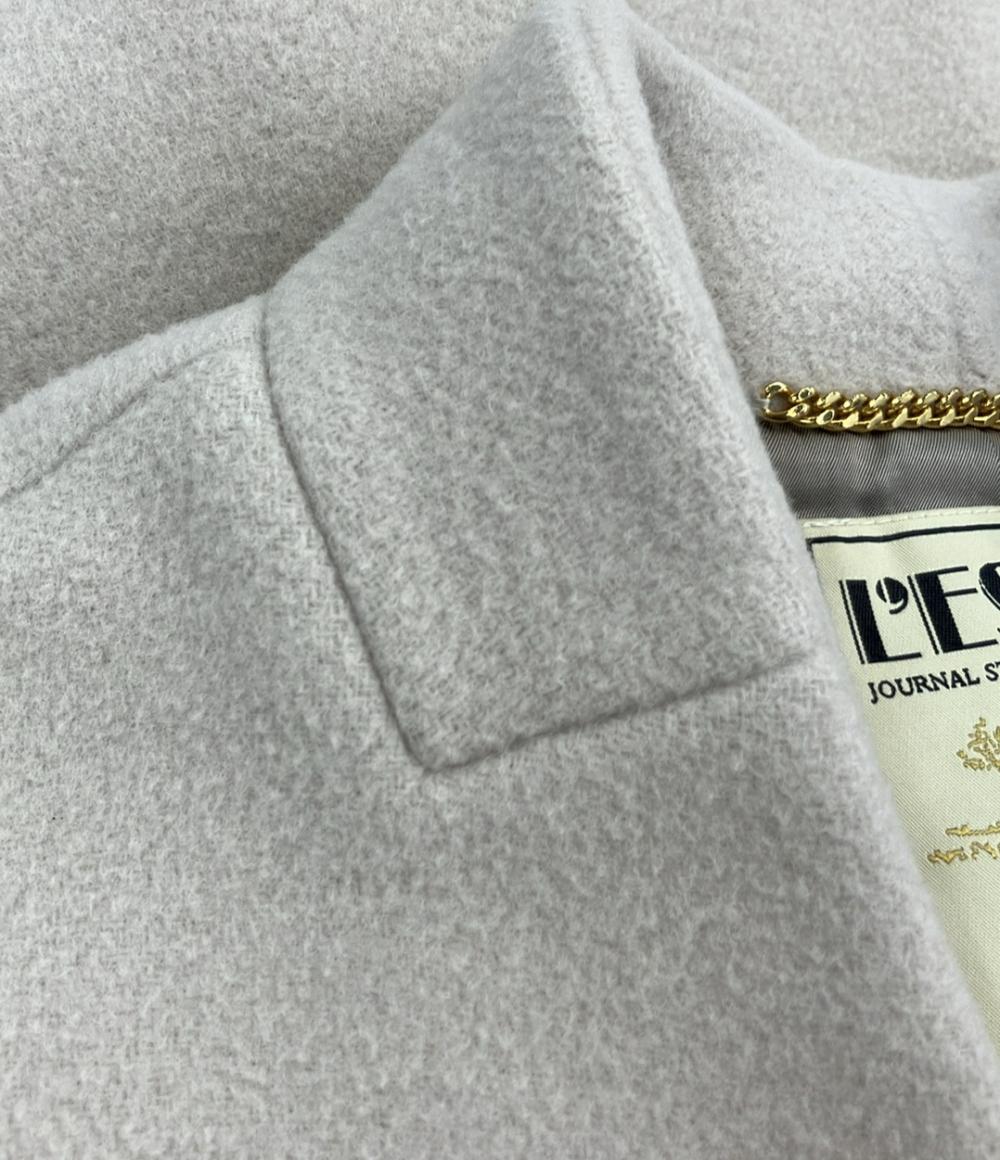 ジャーナルスタンダード レサージュ ノーカラーコート レディース JOURNAL STANDARD L'ESSAGE