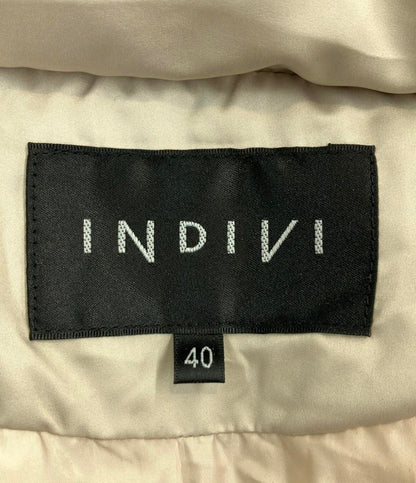 美品 インディヴィ ダウンコート レディース SIZE 40 (L) INDIVI