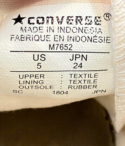 コンバース ローカットスニーカー M7652 レディース SIZE 24 (L) CONVERSE