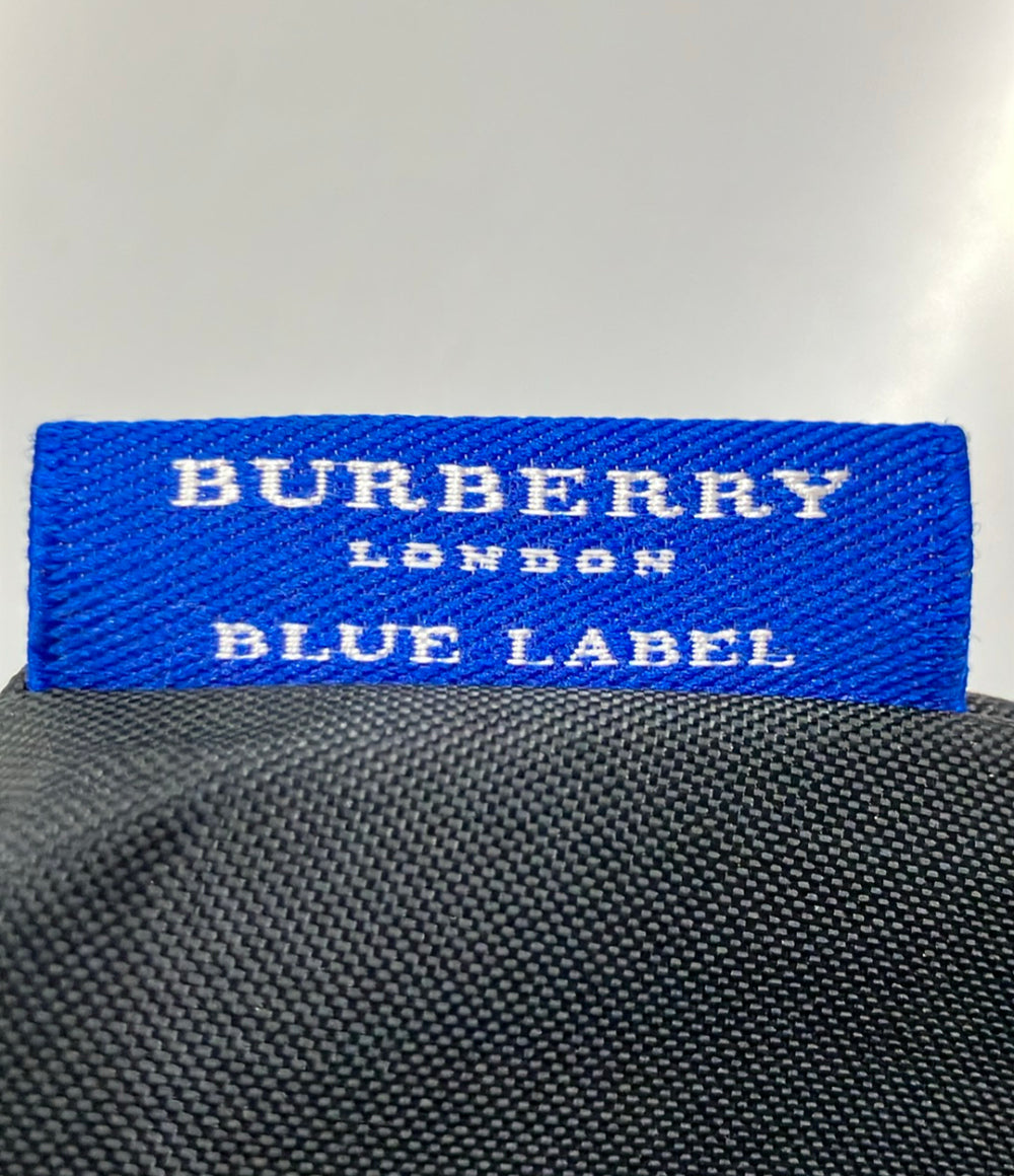BURBERRY BLUE LABEL ハンドバッグ ナイロン 牛革 レディース バーバリーブルーレーベル