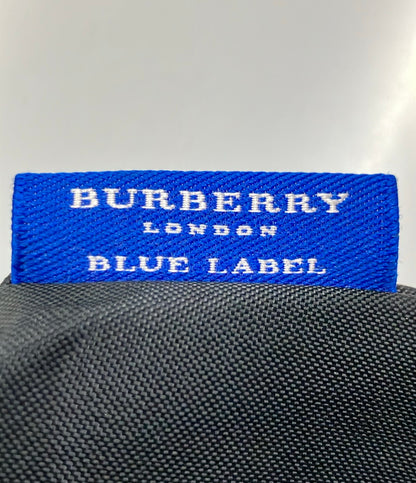 BURBERRY BLUE LABEL ハンドバッグ ナイロン 牛革 レディース バーバリーブルーレーベル
