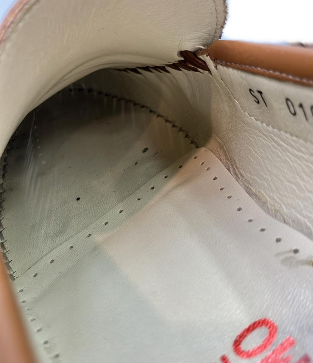 Salvatore Ferragamo レザーモカシンシューズ ST 010498 メンズ SIZE 7 1/2 (25.5cm) サルヴァトーレフェラガモ