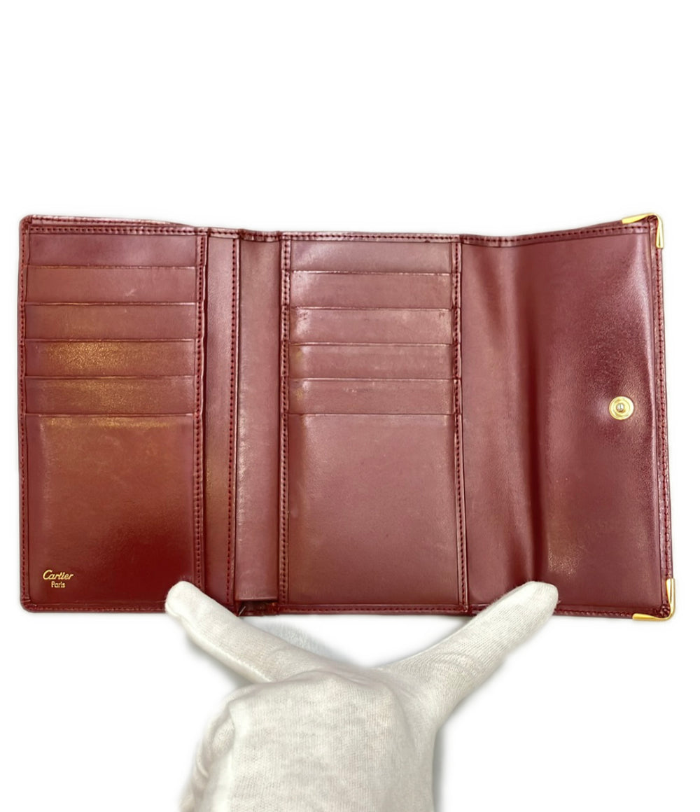 Cartier 三つ折り財布 レディース カルティエ