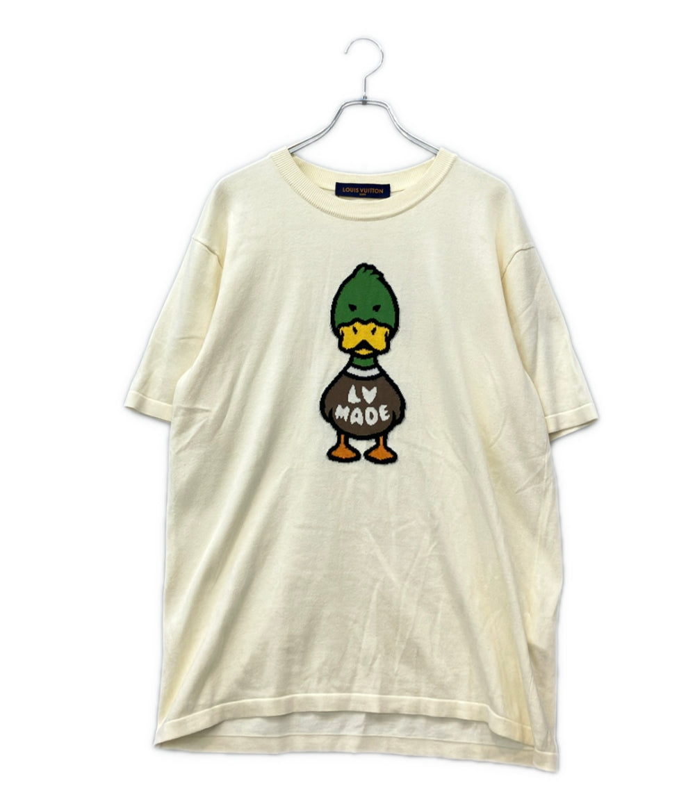 LOUIS VUITTON NIGO インタルシアジャカードダックニットTシャツ