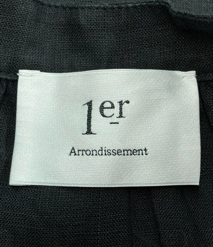 プルミエ アロンディスモン 長袖ワンピース バンドカラー レディース SIZE 38 (M) 1er Arrondissement