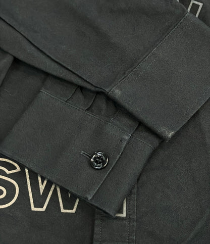 BURBERRY 長袖 ホースフェリーロゴプリントシャツ 8036769 メンズ SIZE S バーバリー