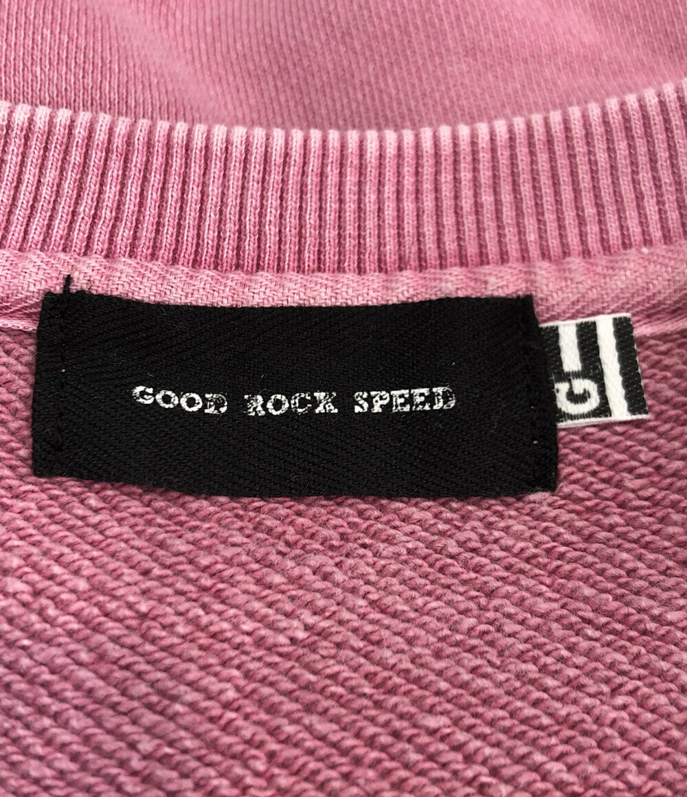 スウェット ウォッシュ加工      レディース SIZE F (M) GOOD ROCK SPEED