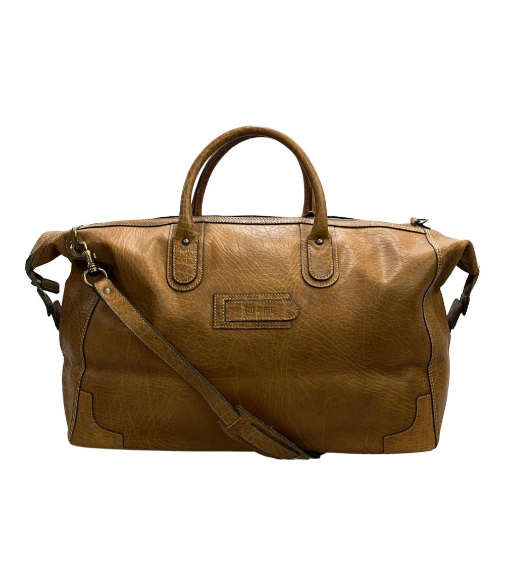 GOLD PFEIL ボストンバッグ ショルダーバッグ 2WAY 斜め掛け レザー メンズ ゴールドファイル