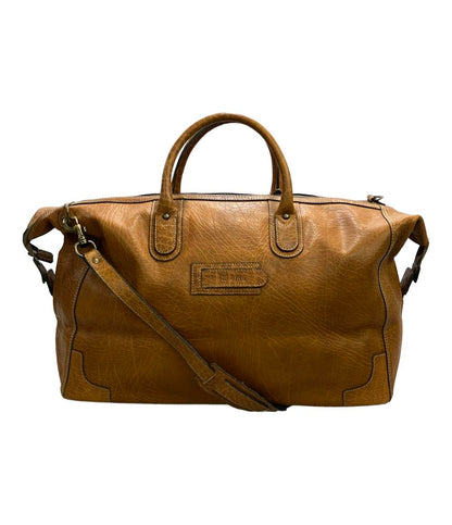 GOLD PFEIL ボストンバッグ ショルダーバッグ 2WAY 斜め掛け レザー メンズ ゴールドファイル