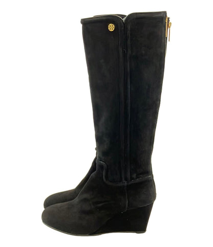 Tory Burch ロングブーツ ウェッジソール スエード レディース SIZE 6 1/2 M (23.5cm) トリーバーチ