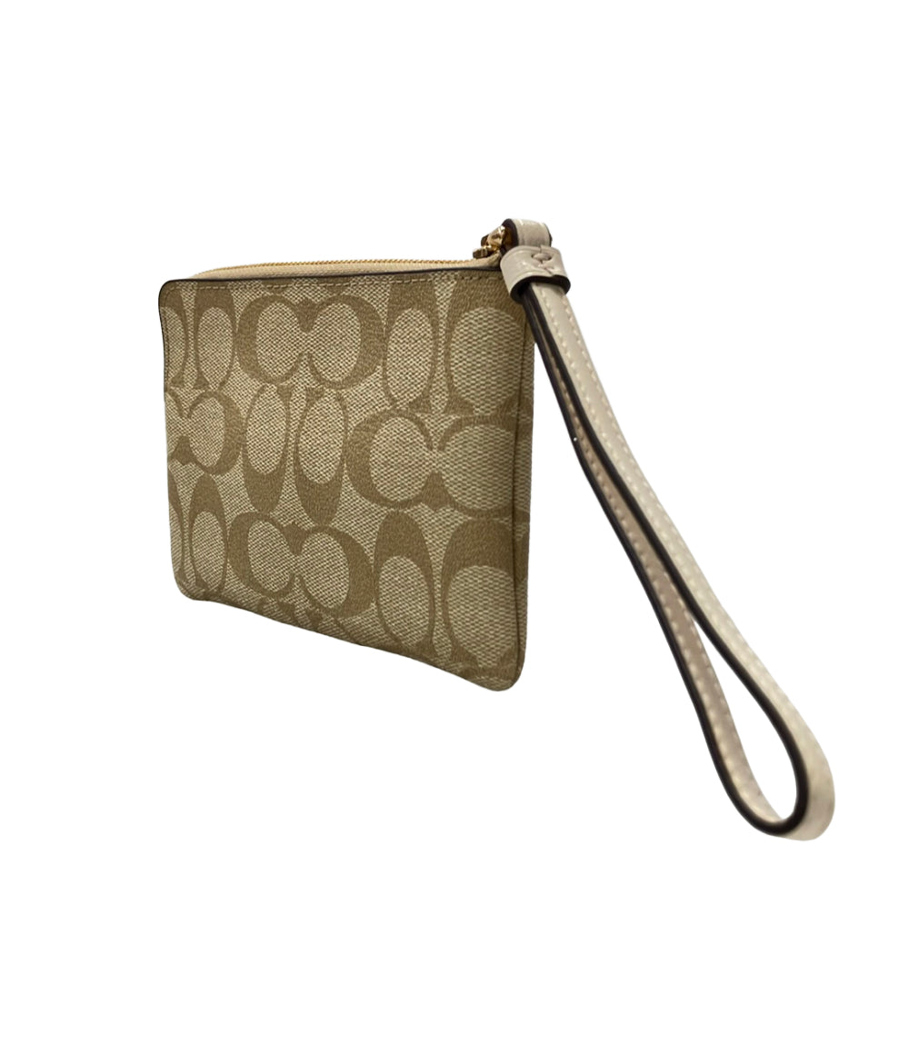 美品 COACH ポーチ シグネチャー F58035 レディース コーチ