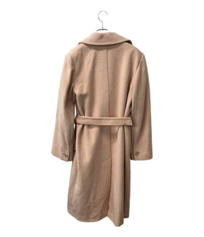 MAX MARA Studio チェスターコート シルクアンゴラ混ダブルチェスターコート ベルテッドコート 60161733000 レディース SIZE 42 (L)