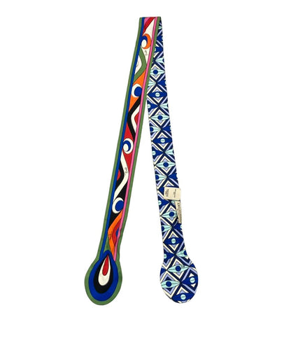 Emilio Pucci スカーフ シルク100% Goccia &Dischi レディース エミリオ・プッチ