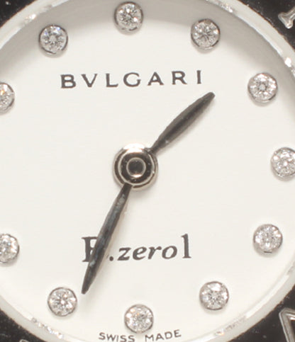 BVLGARI 腕時計 B-zero1 ダイヤインデックス クオーツ ホワイト BZ22S レディース ブルガリ