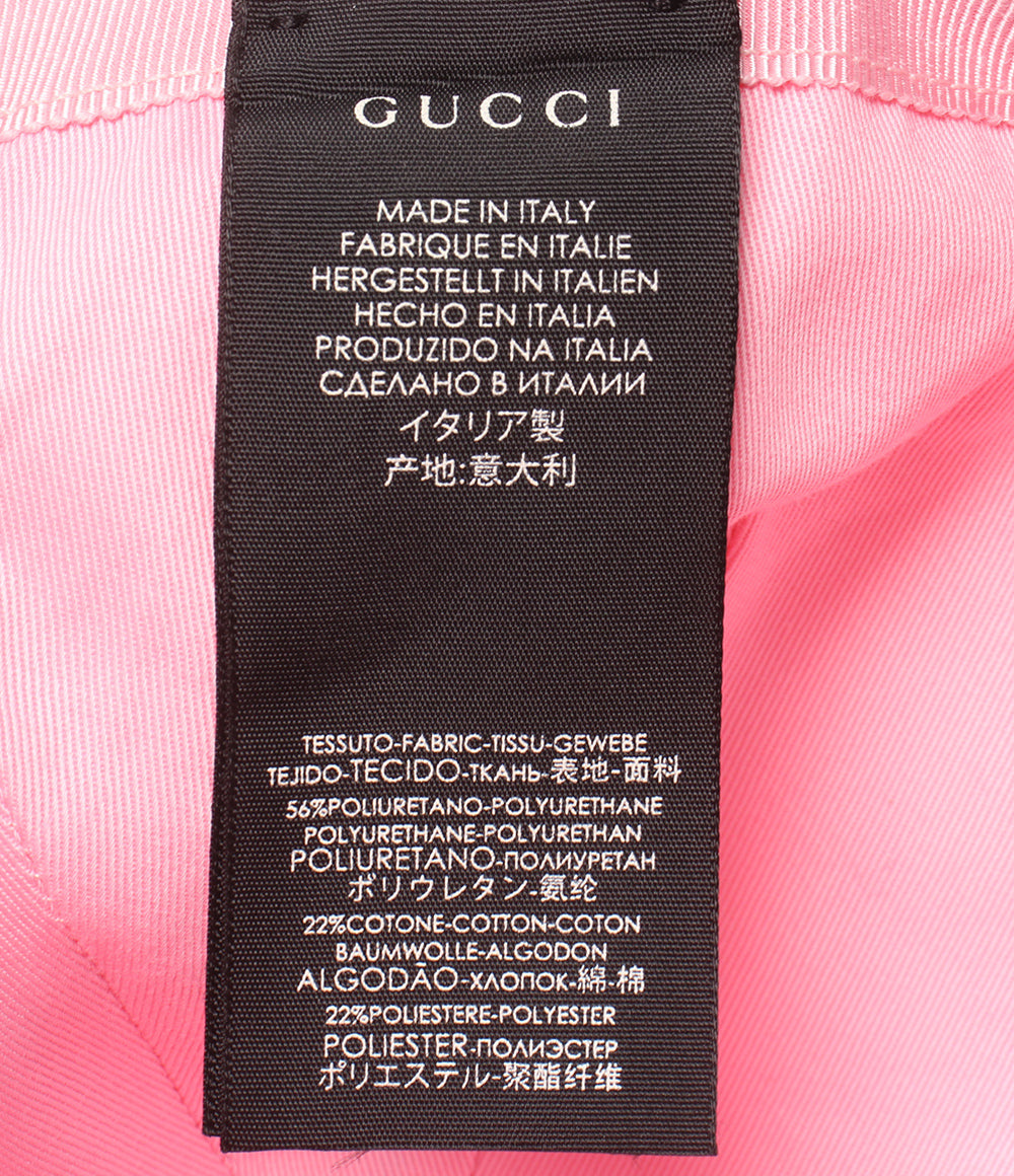 GUCCI キャップ ストロベリー マジックテープ式 GGスプリーム 517074 584412 レディース グッチ