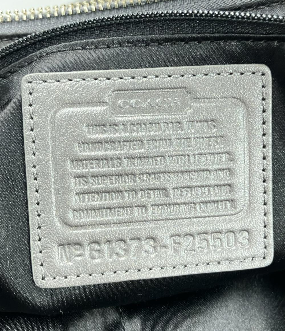 コーチ 2way ハンドバッグ ショルダーバッグ 肩掛け オプアート F25503 レディース COACH