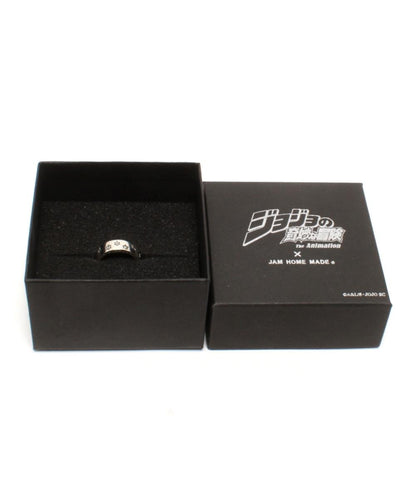 美品 JAM HOME MADE リング 指輪 SV スターダストクルセイダース スタープラチナリング ユニセックス SIZE 15号 ジャムホームメイド