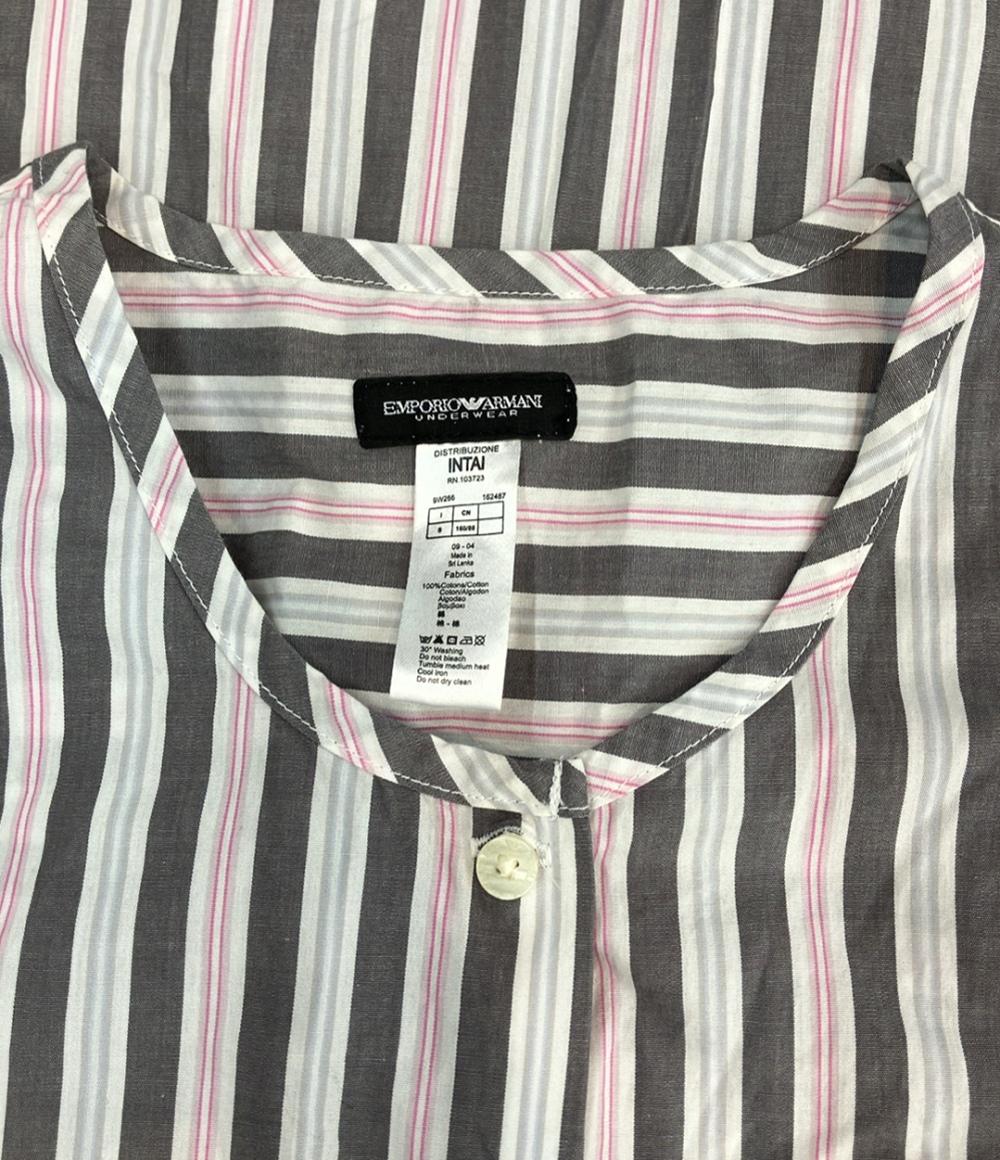 エンポリオ・アルマーニ ストライプ ロングシャツ レディース SIZE S Emporio Armani