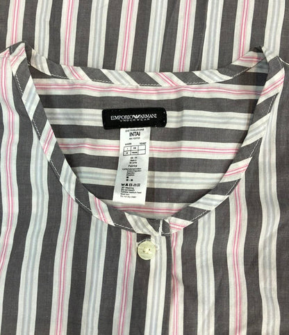 エンポリオ・アルマーニ ストライプ ロングシャツ レディース SIZE S Emporio Armani