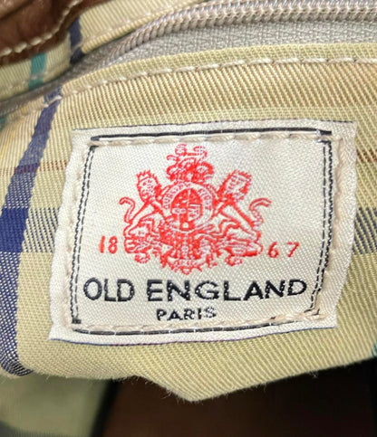 OLD ENGLAND ハンドバッグ レザー 編み込み加工 レディース オールドイングランド