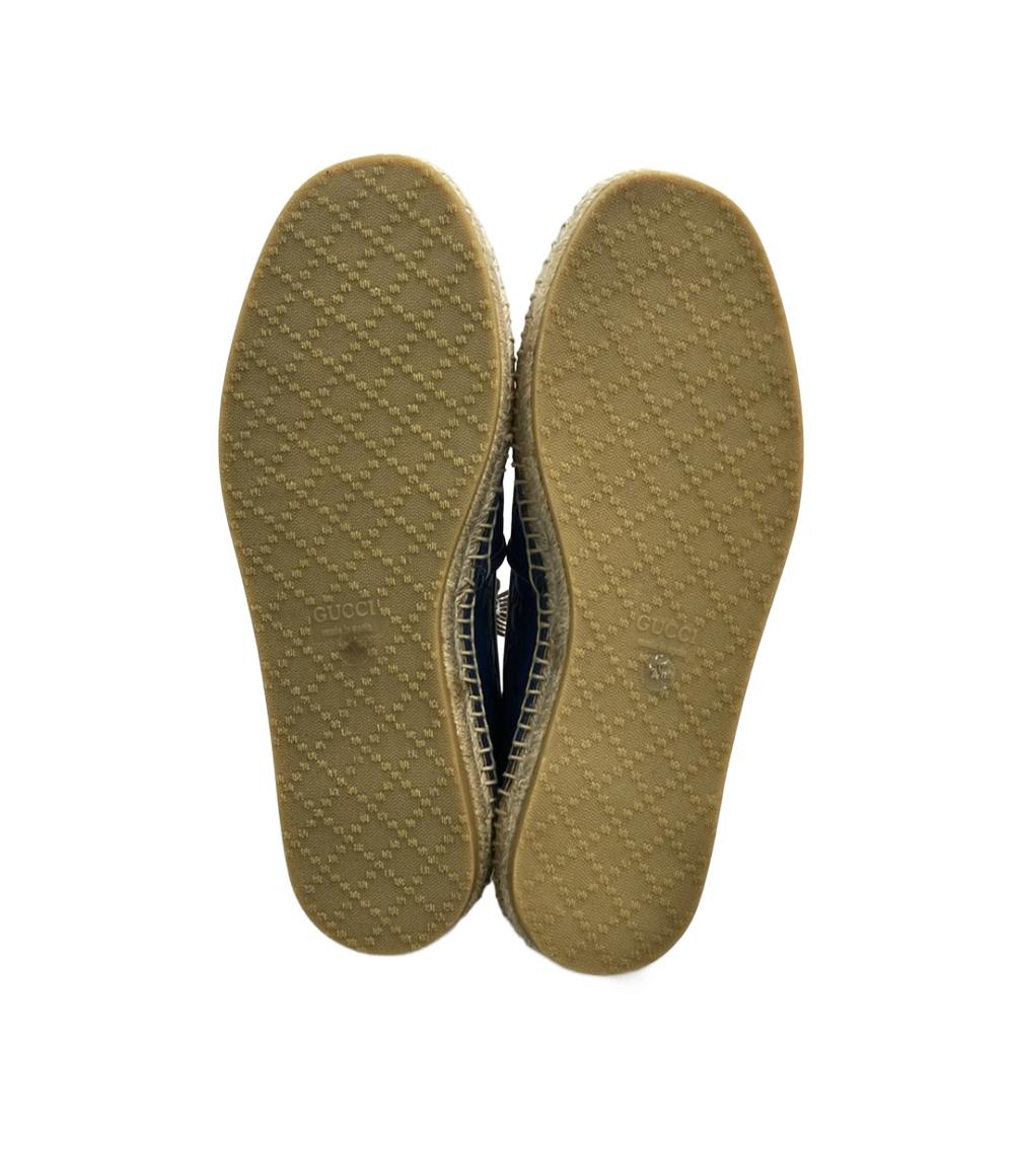 美品 グッチ スリッポン エスパドリーユ GG柄 メンズ SIZE 4 1/2 (XS) GUCCI