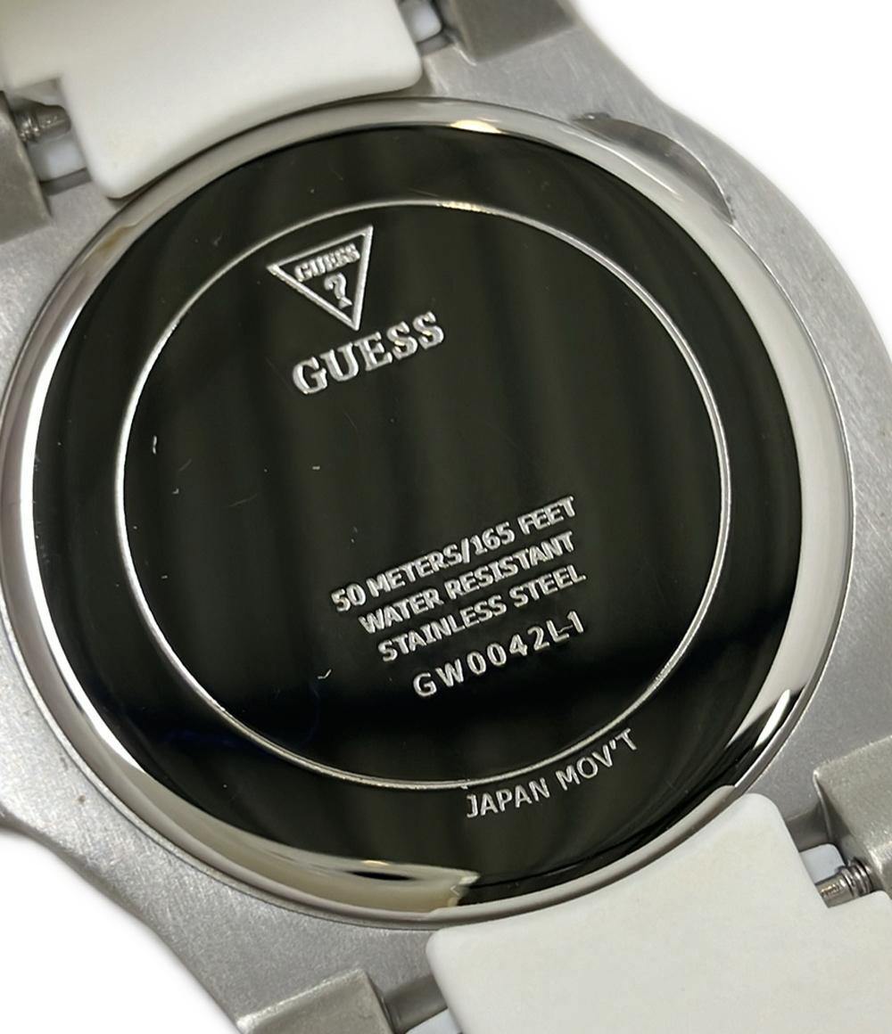 美品 Guess 腕時計 クオーツ GW0042L1 レディース ゲス