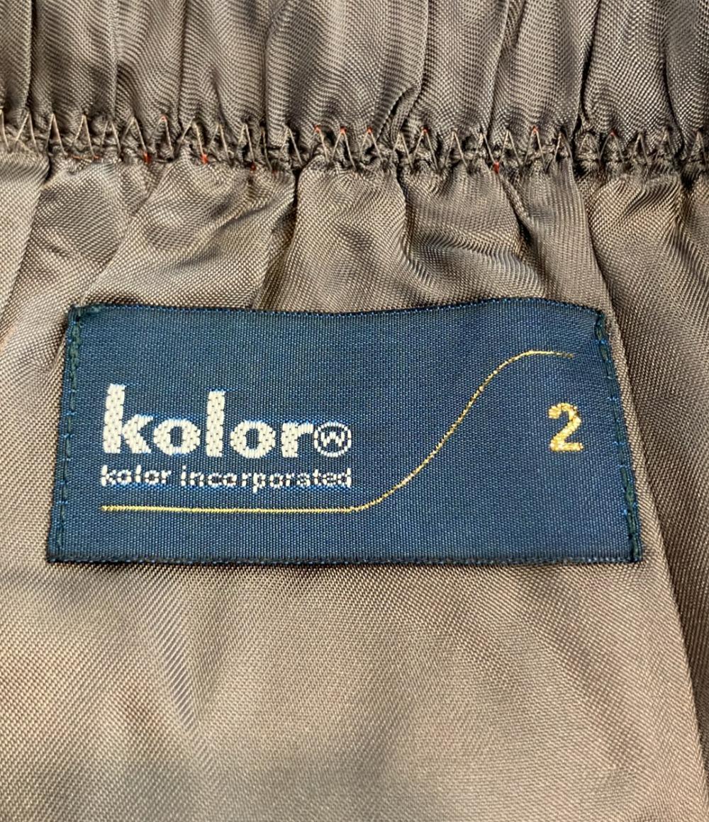 美品 カラー ロングフレアスカート レディース SIZE 2 (M) kolor
