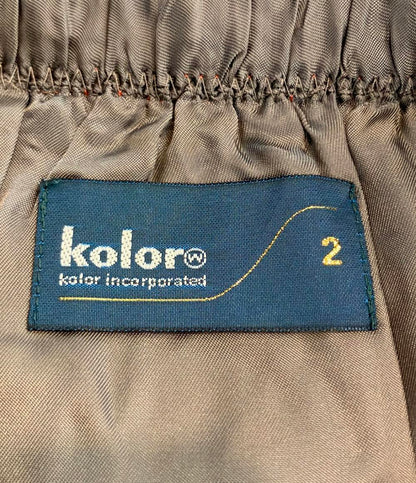 美品 カラー ロングフレアスカート レディース SIZE 2 (M) kolor
