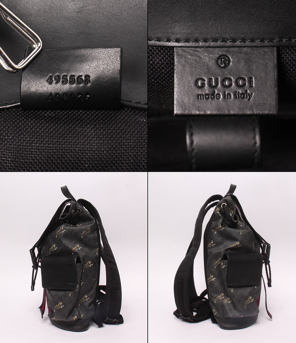GUCCI リュック バックパック シェリーライン タイガー GGスプリーム