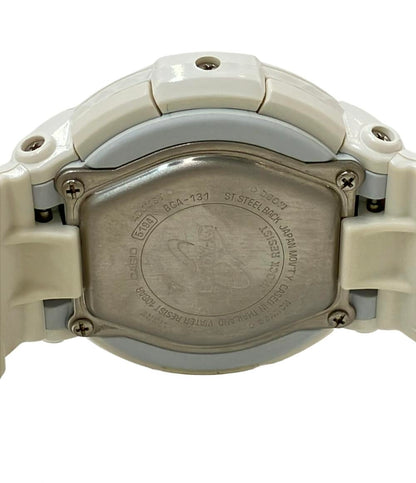 カシオ 腕時計 BABY-G クオーツ ホワイト BGA-131 レディース CASIO