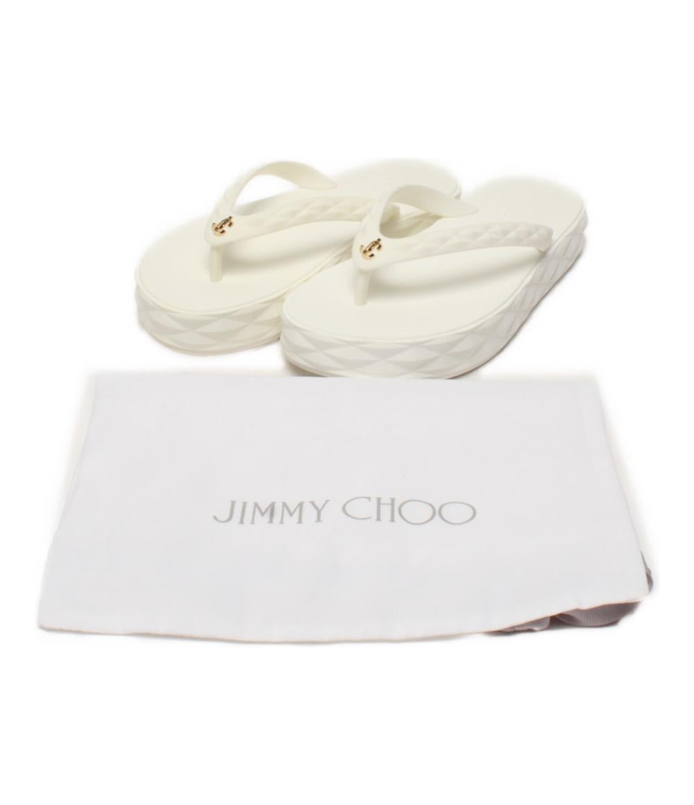 ジミーチュウ サンダル 厚底 DIAMOND FLIP FLOP レディース SIZE 37 (L