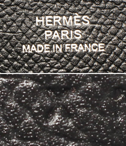 エルメス カードケース X刻印 シルバー金具 カルヴィ ユニセックス HERMES
