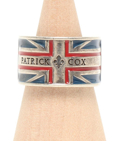 PATRICK COX リング 指輪 SV925 イギリス国旗 ユニオンジャック レディース SIZE 11号 パトリックコックス