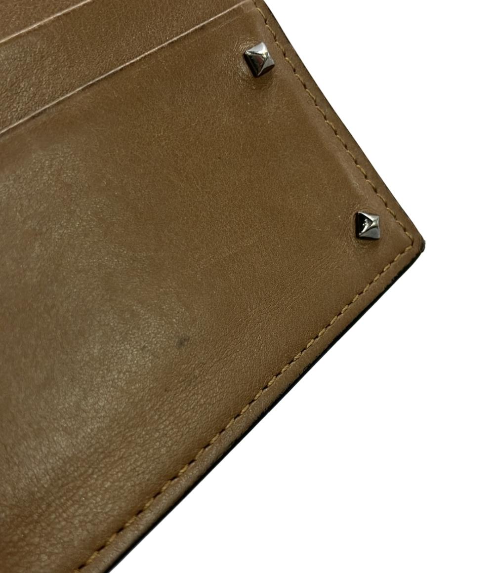 VALENTINO カードケース ロックスタッズ レザー メンズ ヴァレンティノ