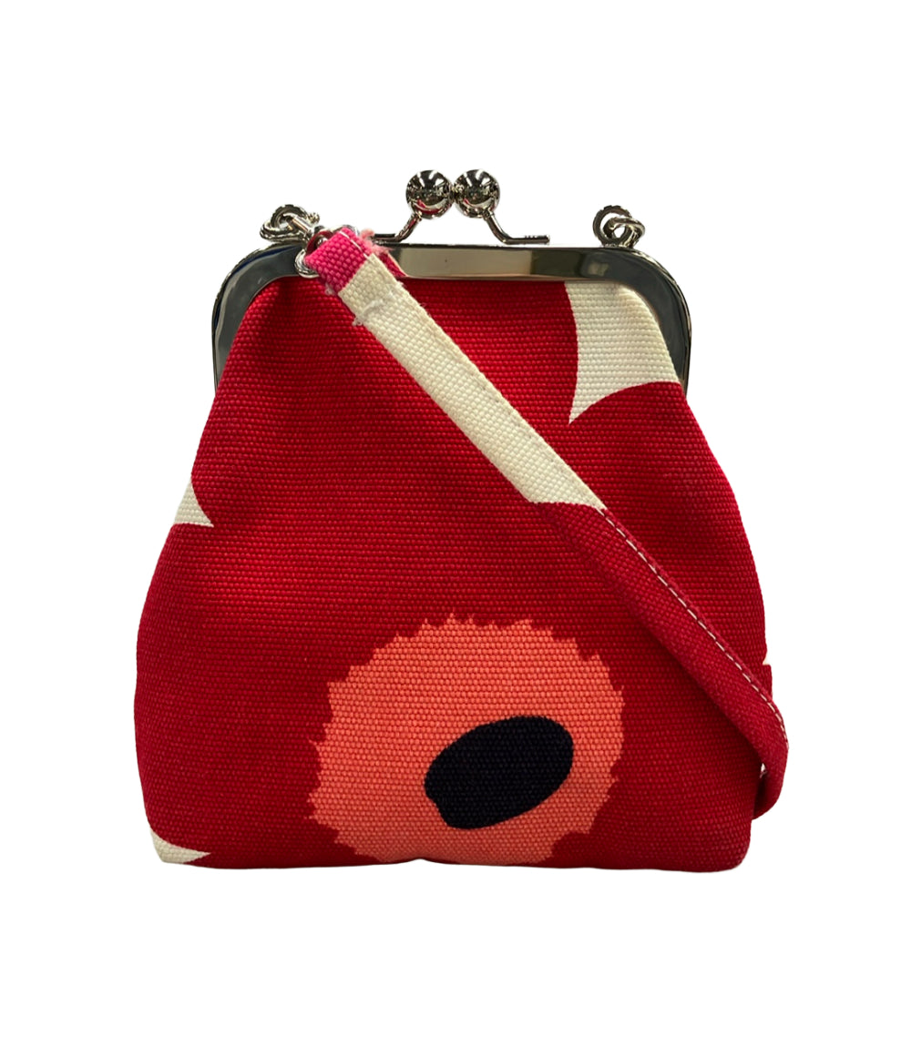 marimekko ショルダーバッグ 斜め掛け がま口 レディース マリメッコ