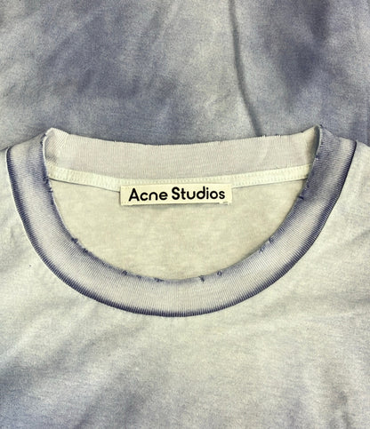 Acne Studios 半袖 スプレー加工ロゴTシャツ ダメージ加工 FN-UX-TSHI000013 メンズ レディース SIZE S アクネ ストゥディオズ