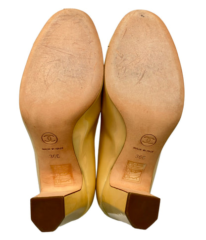 CHANEL ラウンドトゥエナメルパンプス G28301 レディース SIZE 36 (23.5cm) シャネル