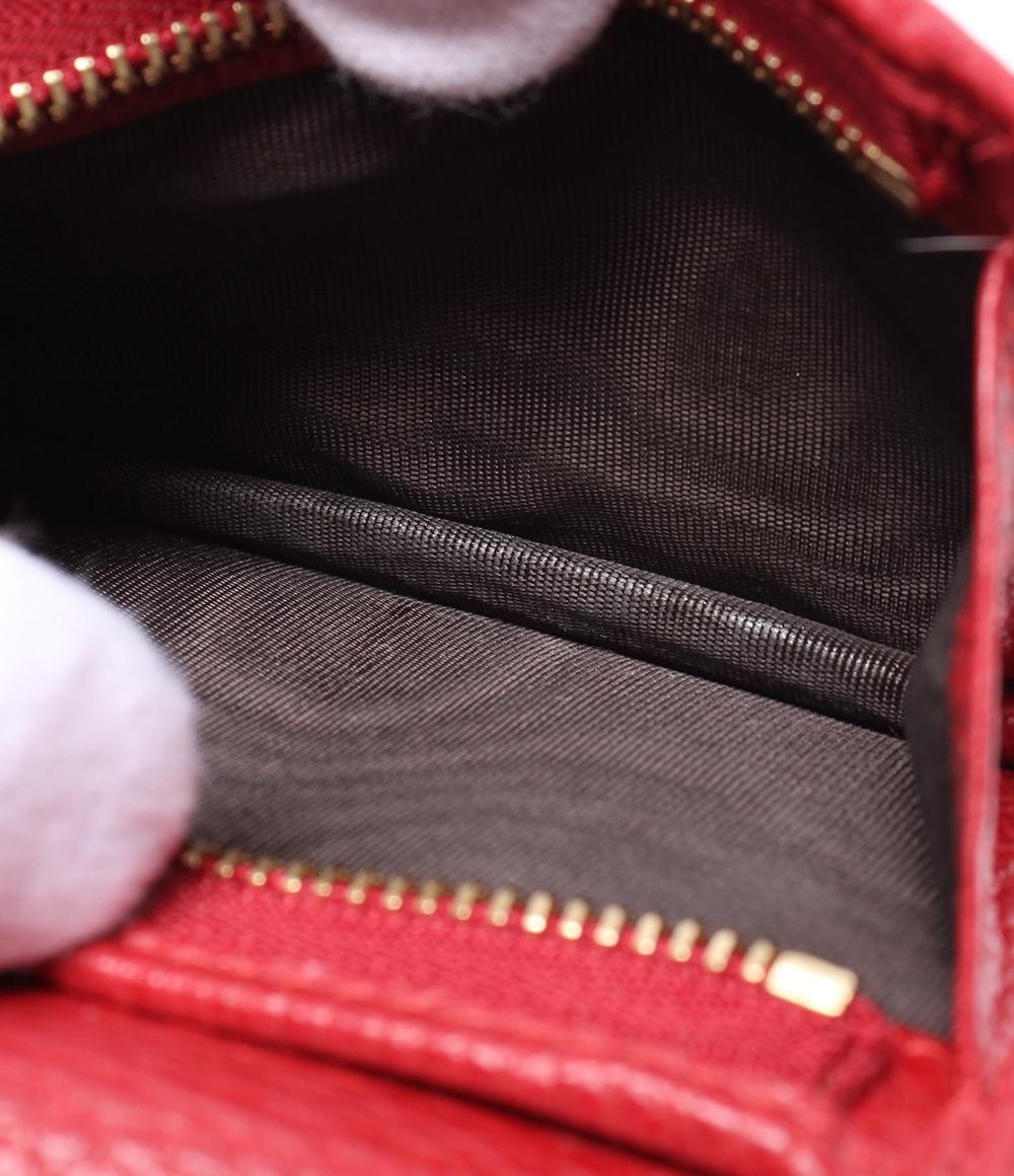 美品 グッチ 二つ折り財布 GGマーモントコンパクトウォレット 456126 レディース GUCCI