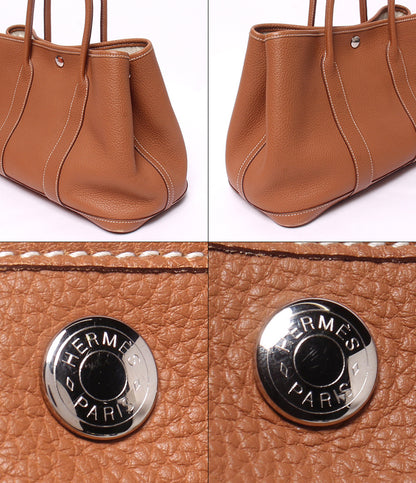 HERMES ハンドバッグ トートバッグ シルバー金具 □N刻印 ガーデンパーティTPM レディース エルメス