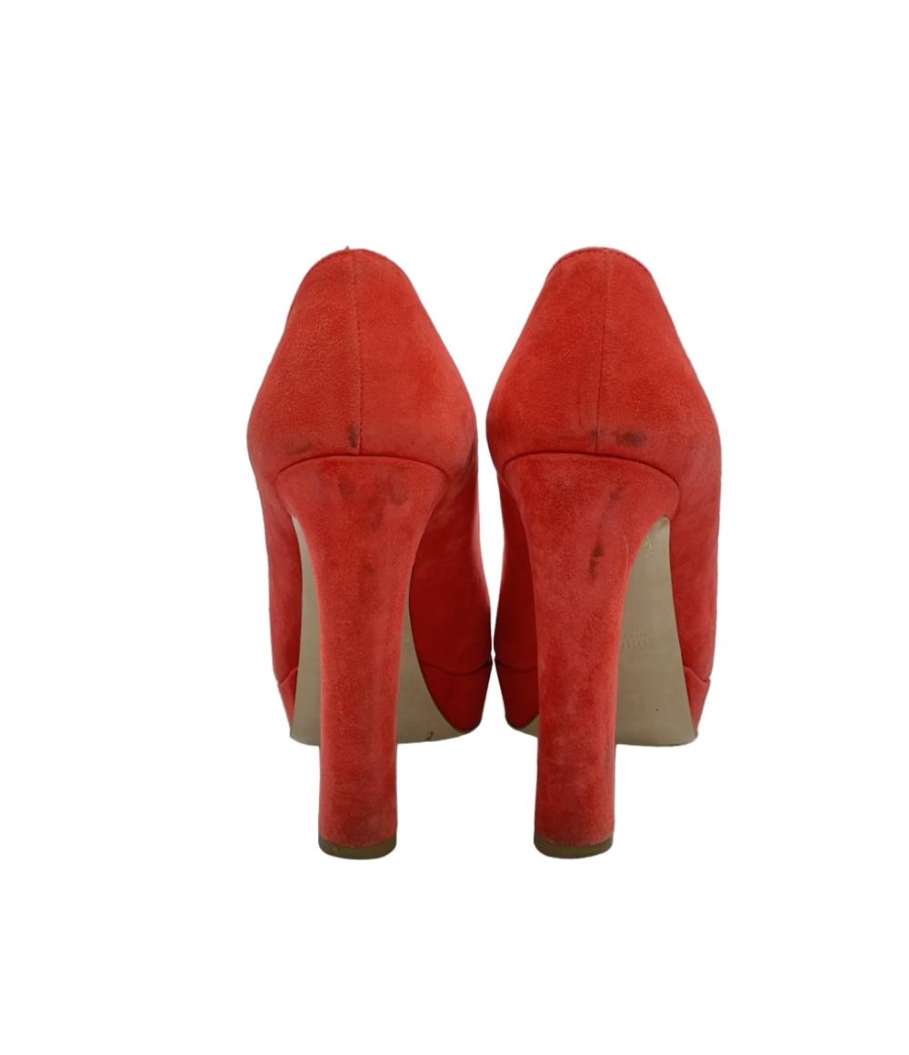 ミュウ ミュウ オープントゥパンプス レディース SIZE 38 (XL) Miu Miu