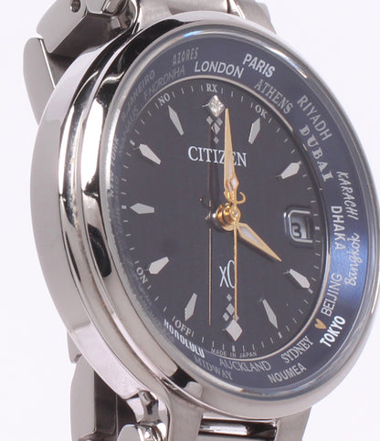 CITIZEN 腕時計 クロスシー xC ハッピーライト ソーラー電波 ブルー H246-T024726 レディース シチズン