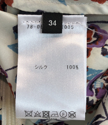 イザベルマラン 美品 シルク花柄ワンピース      レディース SIZE 34 (XS以下) ISABEL MARANT