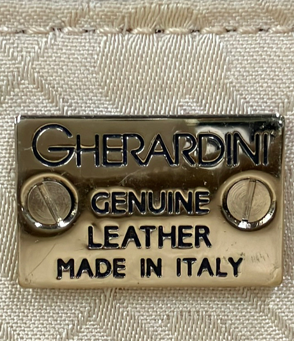 GHERARDINI ラウンドファスナー長財布 ショルダーウォレット 斜め掛け レディース ゲラルディーニ