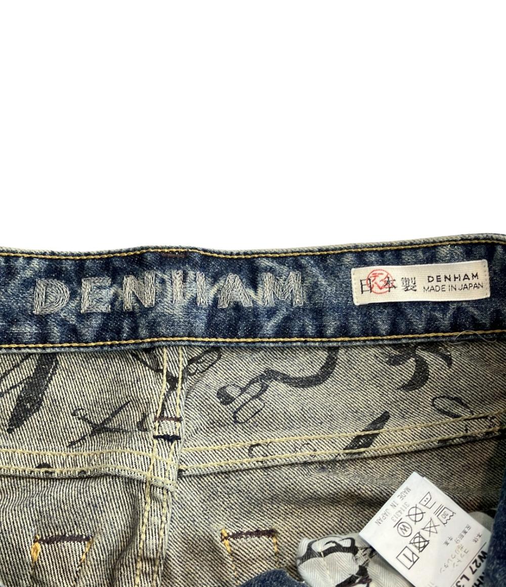 美品 DENHAM デニムパンツ ジーンズ FORGE FMMIJ CURVING 01250211359 メンズ SIZE W27 L32 デンハム
