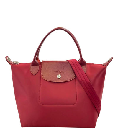 美品 Longchamp 2WAY ハンドバッグ ショルダーバッグ 斜め掛け ル プリアージュ ネオ レディース ロンシャン