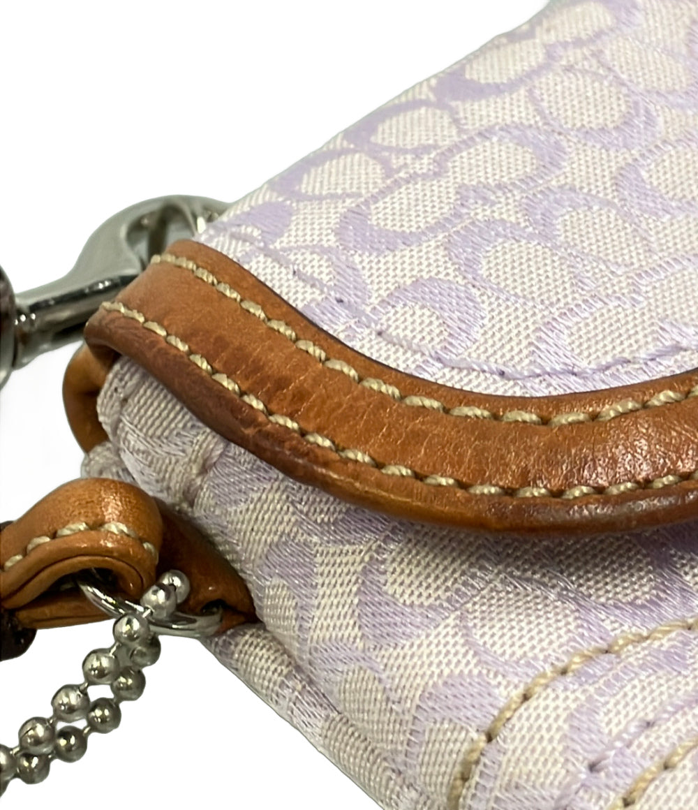 COACH アクセサリーポーチ ソーホー ミニシグネチャー レディース コーチ
