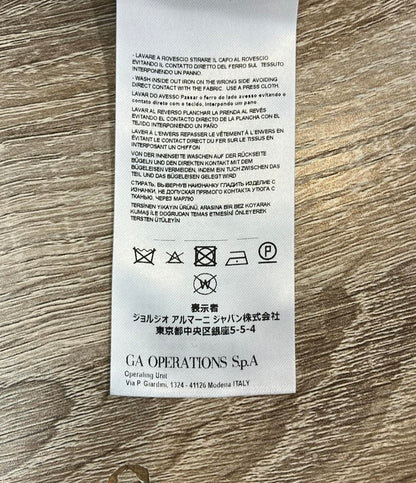 ジョルジオアルマーニ ベルベットカットソー 6YAM52 AJUPZ メンズ SIZE 46 (M) GIORGIO ARMANI